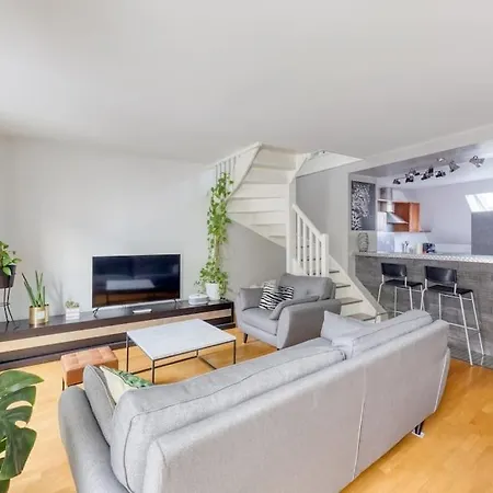 Loft A 15 Min Des Champs-elysees Paris Avec Parking *